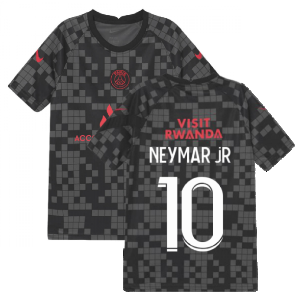 Plotselinge afdaling Parelachtig ga verder PSG 2021-2022 Pre-Match Training Shirt (Black) - Kids (NEYMAR JR 10)  [DB7694-015-235347] - $81.45 Teamzo.com