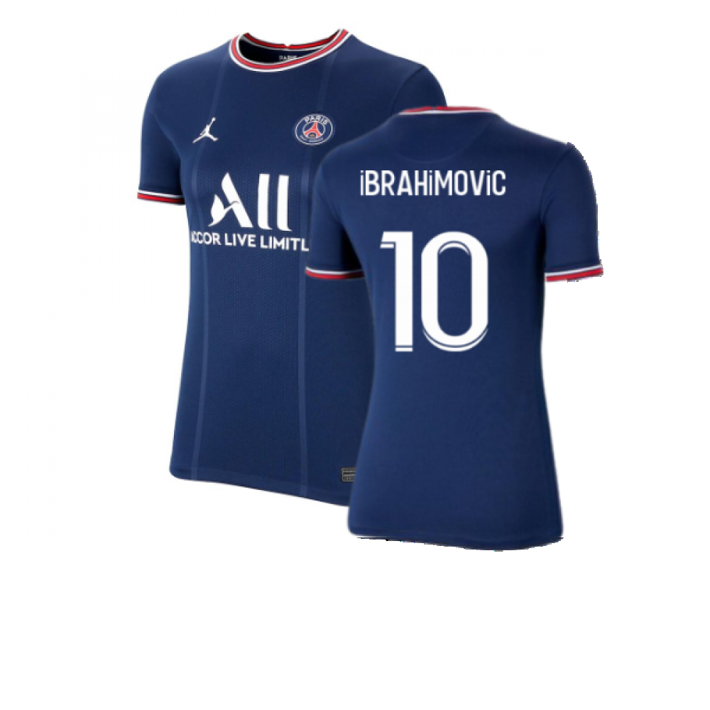 anders Eerste waterbestendig PSG 2021-2022 Womens Home Shirt (IBRAHIMOVIC 10) [CV8190-411-211224] -  €113.86 Teamzo.com