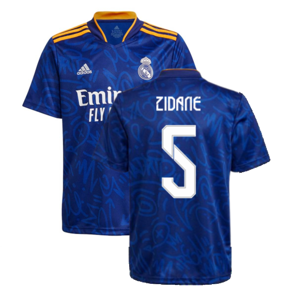 Real Madrid 2021-2022 Womens Home Shirt (ZIDANE 5)