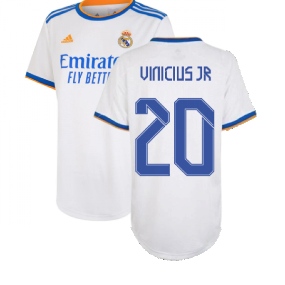 breedte Horen van Patois Real Madrid 2021-2022 Womens Home Shirt (VINI JR 20) [GR3993-214127] -  $125.94 Teamzo.com