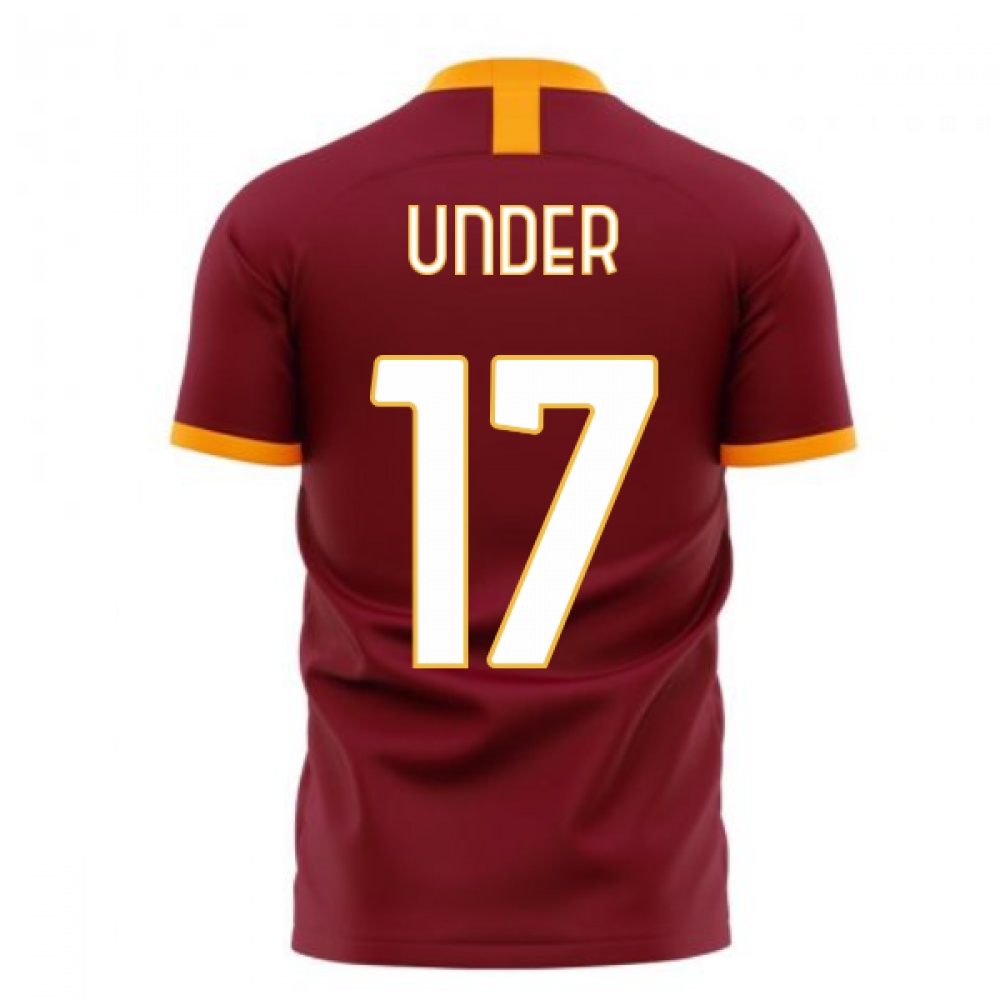 Roma 2024-2025 Home Concept Football Kit (Libero) - No Sponsor (UNDER 17)