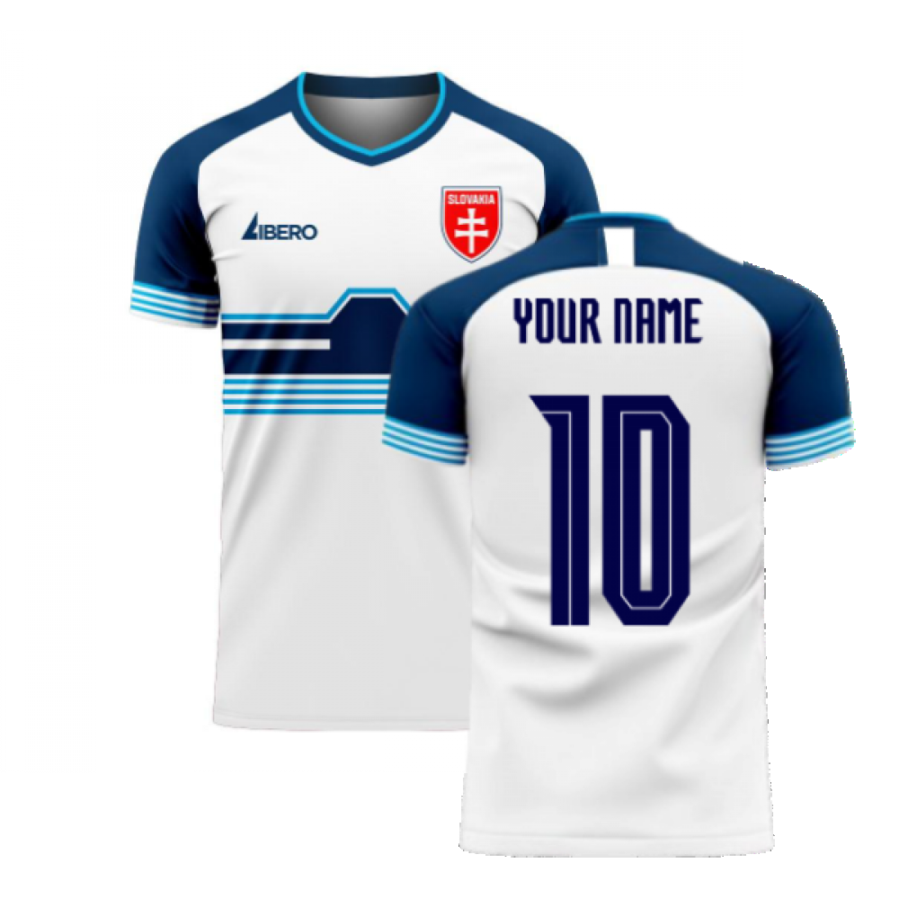 Slovakia 2024-2025 Home Concept Football Kit (Libero) (Your Name)