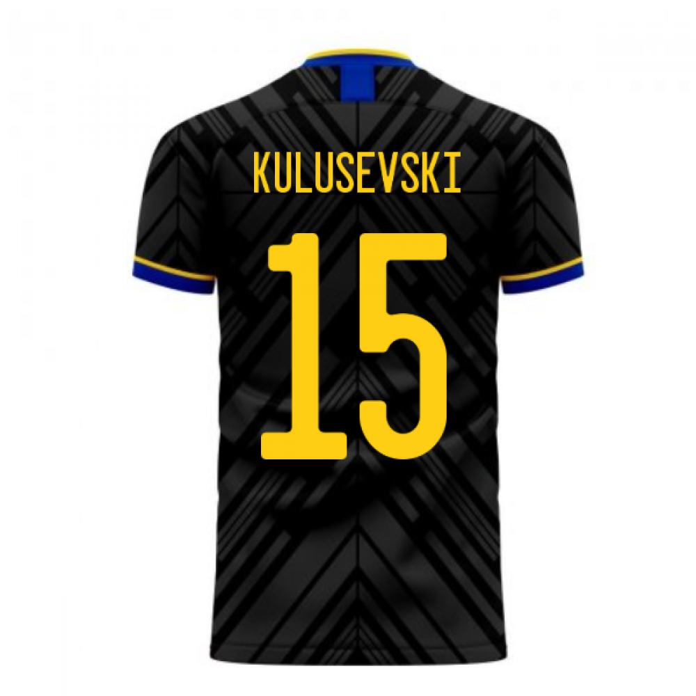 Sweden 2024-2025 Away Concept Football Kit (Libero) (KULUSEVSKI 15)