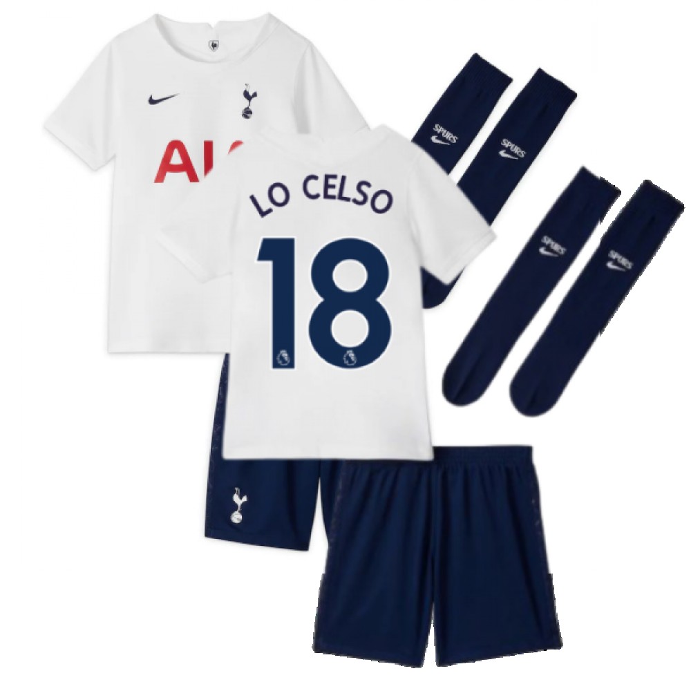 Tottenham 2021-2022 Little Boys Home Mini Kit (LO CELSO 18)