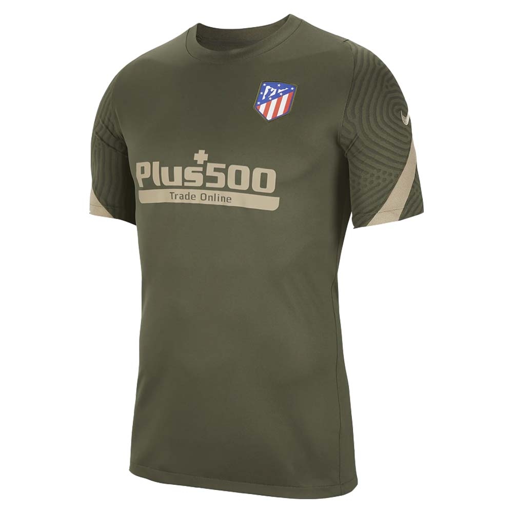 2020-2021 Atletico Madrid Training Shirt (Cargo Khaki ...