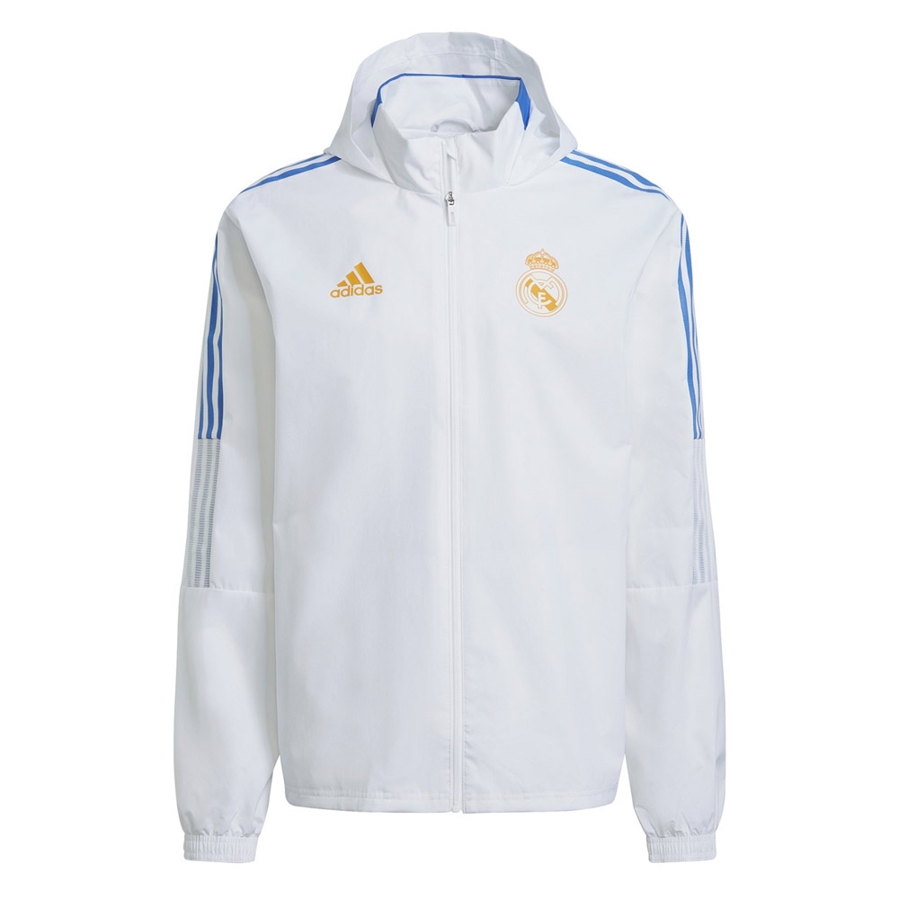 real madrid jacket white