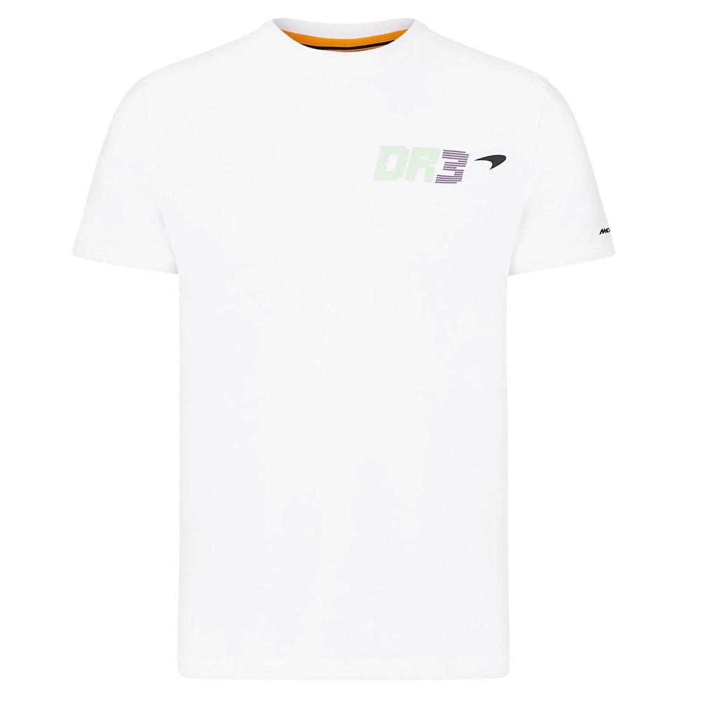 McLaren Daniel Ricciardo DR3 Silverstone Tee (White)