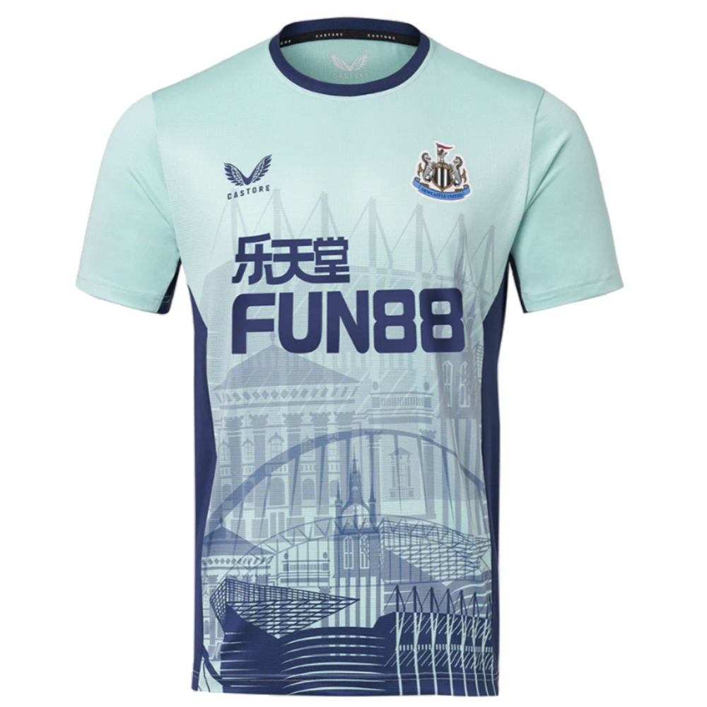 2022-2023 Newcastle Skyline Match Day Tee (Bermuda) - Kids