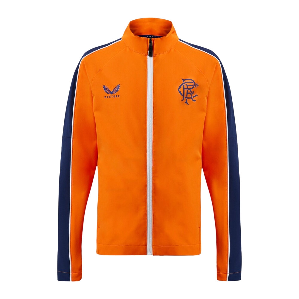 2022-2023 Rangers Anthem Jacket (Orange) - Kids