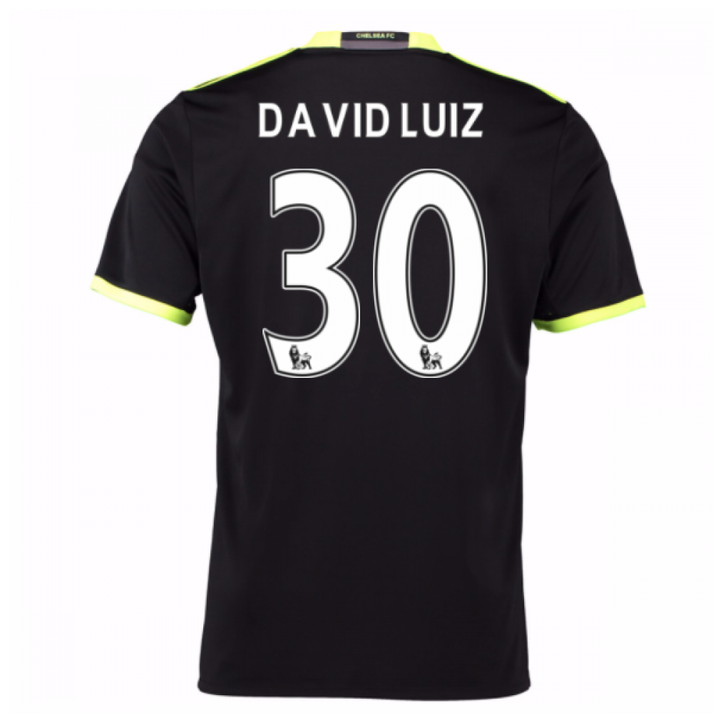 Qual é o número da blusa do David Luiz?