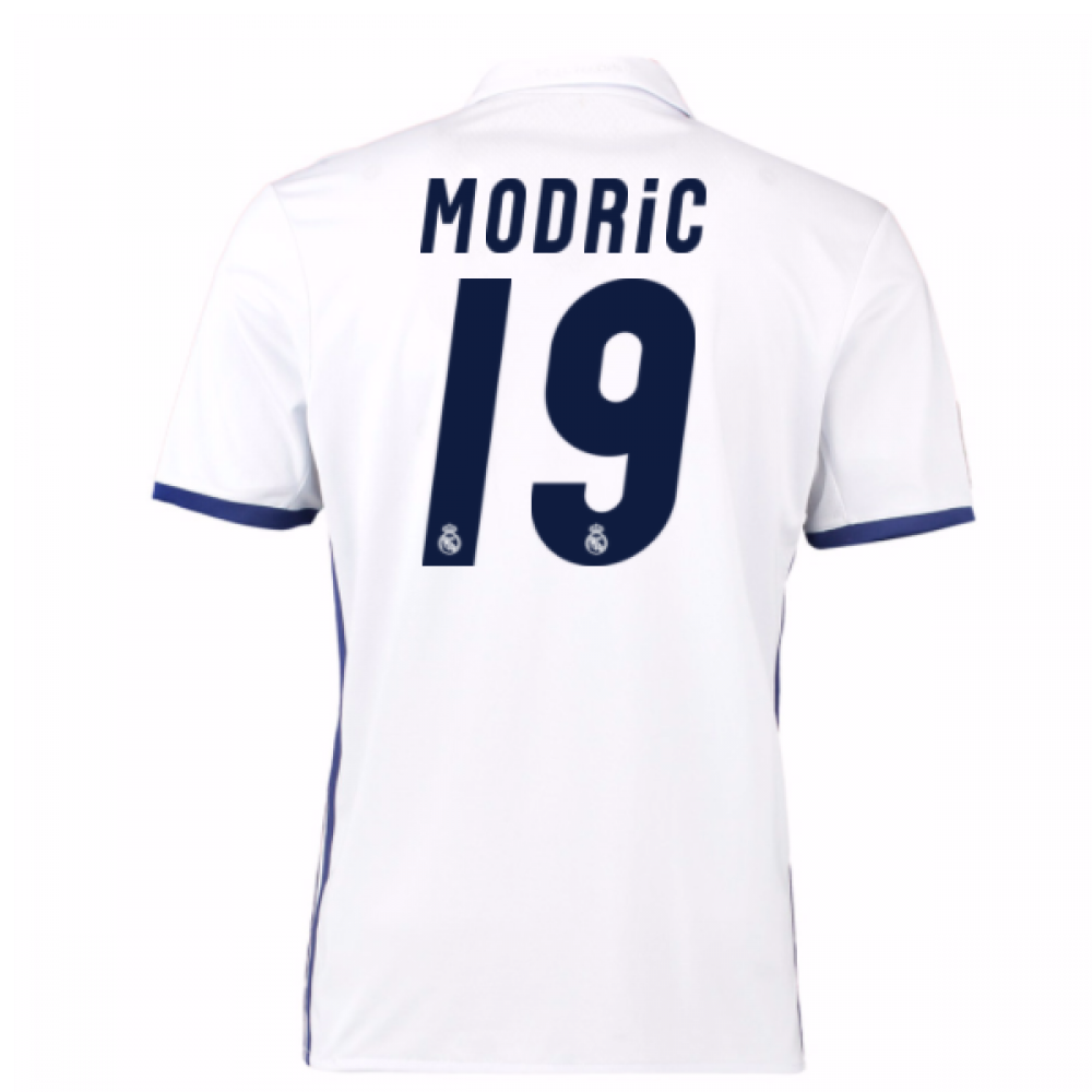 Номер 19. Футболка Модрича. Футболки с надписью Модрич. Real Madrid 2016 Football Shirt. Modric 19 number.