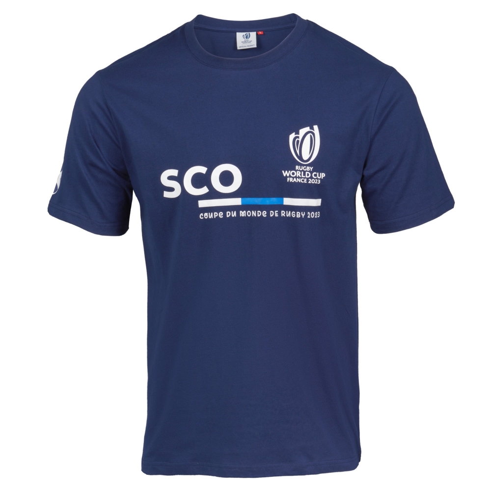 Rugby World Cup 2023 Scotland Supporter T-shirt - Navy