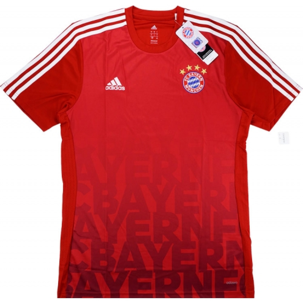 Arab jogger gastvrouw 2015-16 Bayern Munich Adidas Pre-Match Training Shirt (Red) - $56.77  Teamzo.com
