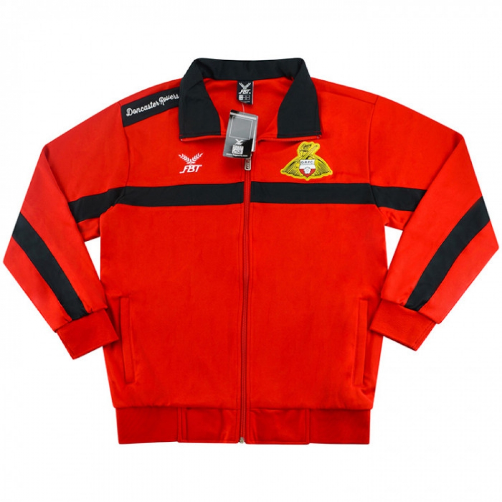 2016-2017 Doncaster Rovers FBT Track Jacket (Red)