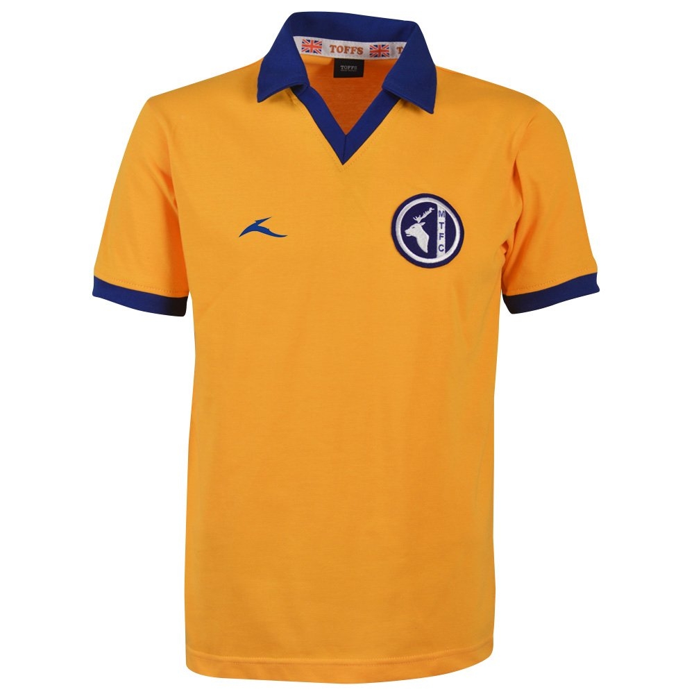 Mansfield Town 1976-77 Bukta Retro Football Shirt