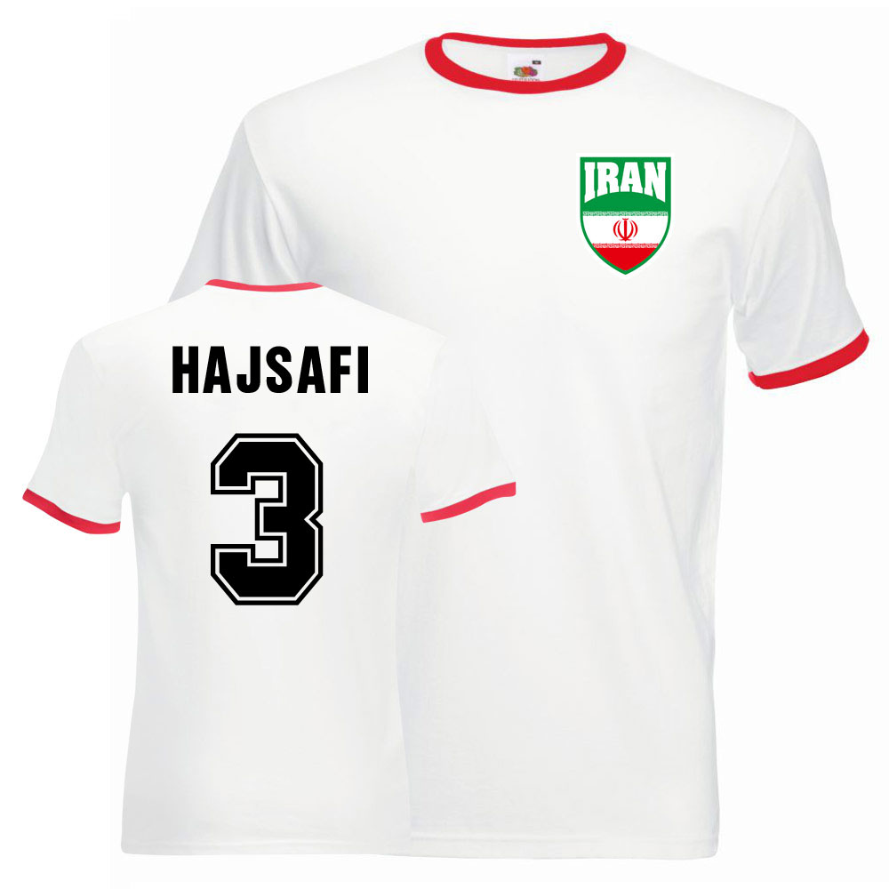 Ehsan Hajsafi Iran Ringer Tee (white-red)