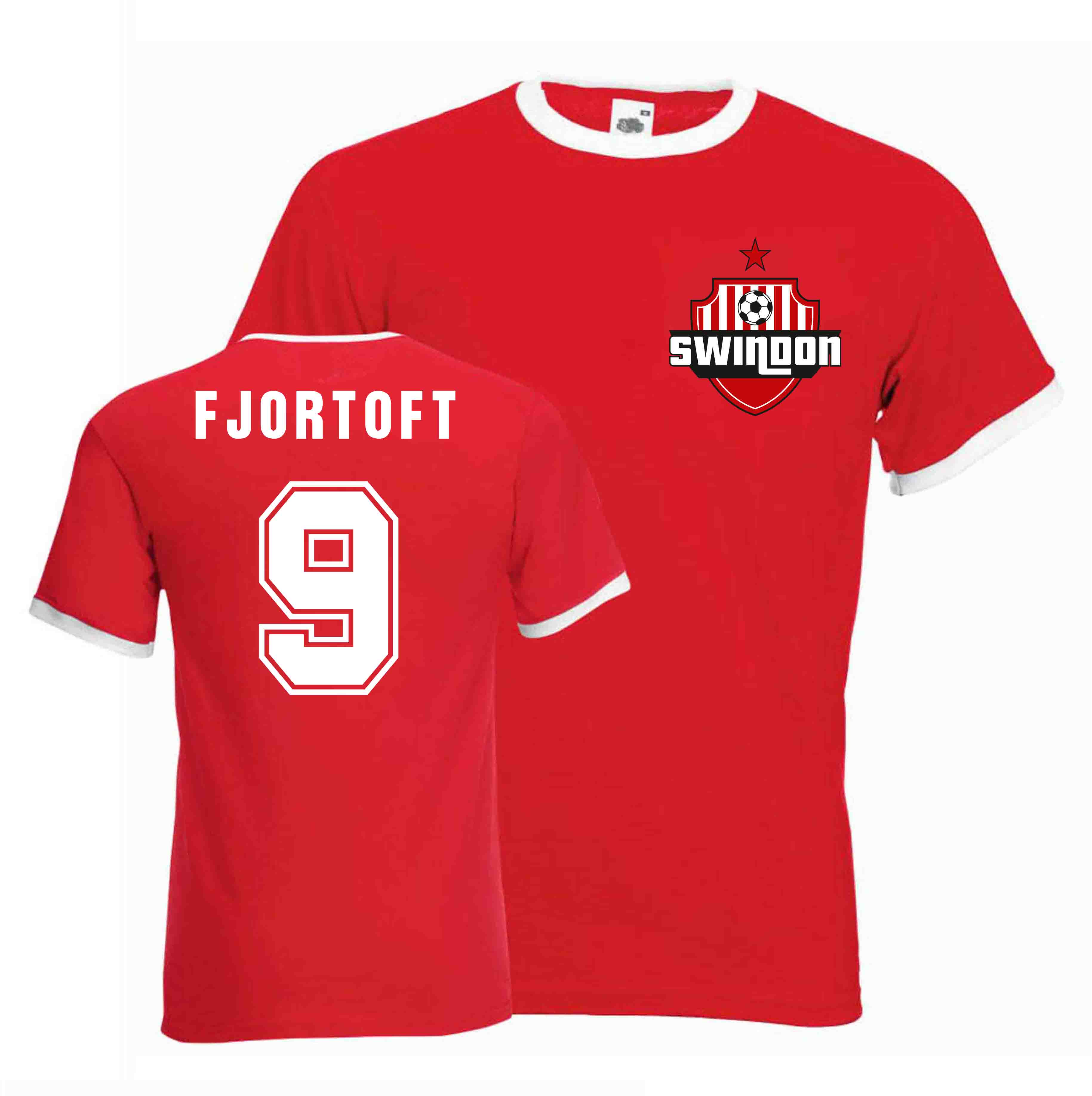 Jan Age Fjortoft Swindon Ringer Tee (white-black)