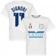 Lazio Signori 11 Team T-Shirt - White