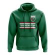 Turkmenistan Core Football Country Hoody (Green)