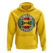 Grenada Football Badge Hoodie (Yellow)