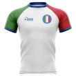 Italy 2019-2020 Flag Concept Rugby Shirt - Adult Long Sleeve