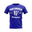 Portsmouth Established Football T-Shirt (Blue)