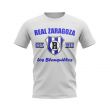 Real Zaragoza Established Football T-Shirt (White)