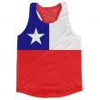 Chile Flag Running Vest