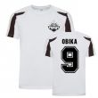 Jonathan Obika St MIrren Sports Training Jersey (White)