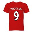 Lukas Podolski Arsenal Hero T-Shirt (Red)