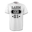 Phillip Lahm Germany Ger T-shirt (white) - Kids