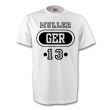 Germany Ger T-shirt (white) Your Name (kids)