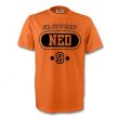 Patrick Kluivert Holland Ned T-shirt (orange) - Kids