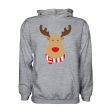 Nottingham Forest Rudolph Supporters Hoody (grey)