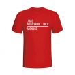 Joao Moutinho Monaco Squad T-shirt (red)