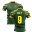 2024-2025 South Africa Springboks Home Concept Rugby Shirt (Klerk 9)