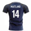 2024-2025 Scotland Home Concept Rugby Shirt (Maitland 14)