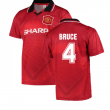 1996 Manchester United Home Football Shirt (BRUCE 4)