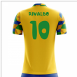 2024-2025 Brazil Home Concept Football Shirt (Rivaldo 10)