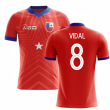 2024-2025 Chile Home Concept Football Shirt (VIDAL 8)