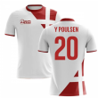 2024-2025 Denmark Away Concept Football Shirt (Y Poulsen 20)