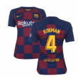 2019-2020 Barcelona Home Nike Ladies Shirt (KOEMAN 4)