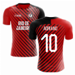 2024-2025 Flamengo Home Concept Football Shirt (Adriano 10)