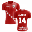 2024-2025 Liverpool 6 Time Champions Concept Football Shirt (Alonso 14)