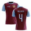 2024-2025 Villa Home Concept Football Shirt (Mellberg 4)