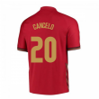 2020-2021 Portugal Home Nike Football Shirt (Cancelo 20)