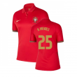 2020-2021 Portugal Home Nike Womens Shirt (N.MENDES 25)