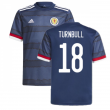 2020-2021 Scotland Home Adidas Football Shirt (Turnbull 18)