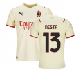 2021-2022 AC Milan Away Shirt (Kids) (NESTA 13)