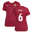 2021-2022 Barcelona Training Shirt (Noble Red) - Womens (XAVI 6)